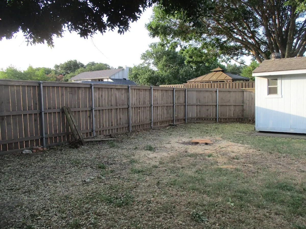 Cleared yard after professional tree removal in Grantsville